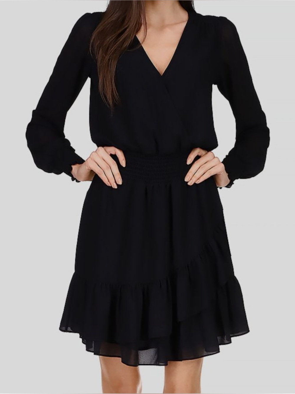 Michael Kors Long Sleeve Mini Dress